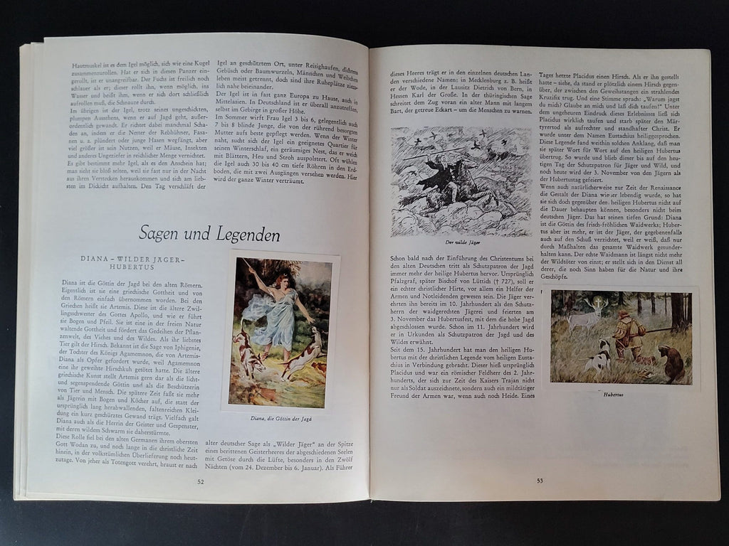 Alben SAMMELBILDERALBUM Artur Eickhorn Tiere aus Wald und Feld - Texte Albert Thümmel Herba-Verlag 1950