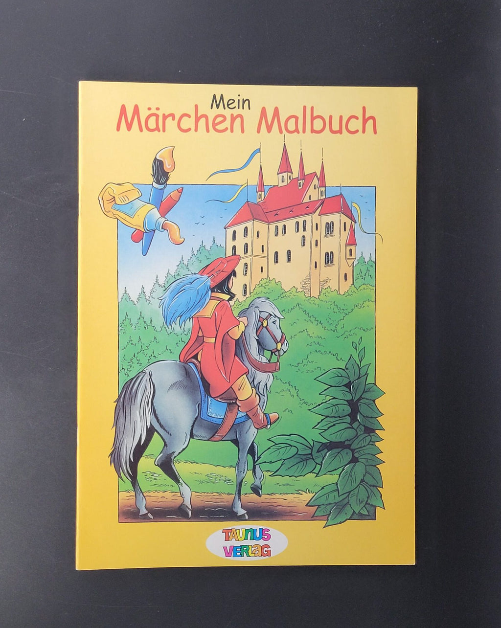 Mein Märchen Malbuch (gelb) - 31 Bilder zum Ausmalen mit den schönsten Motiven aus den Erzählungen der Gebrüder Grimm