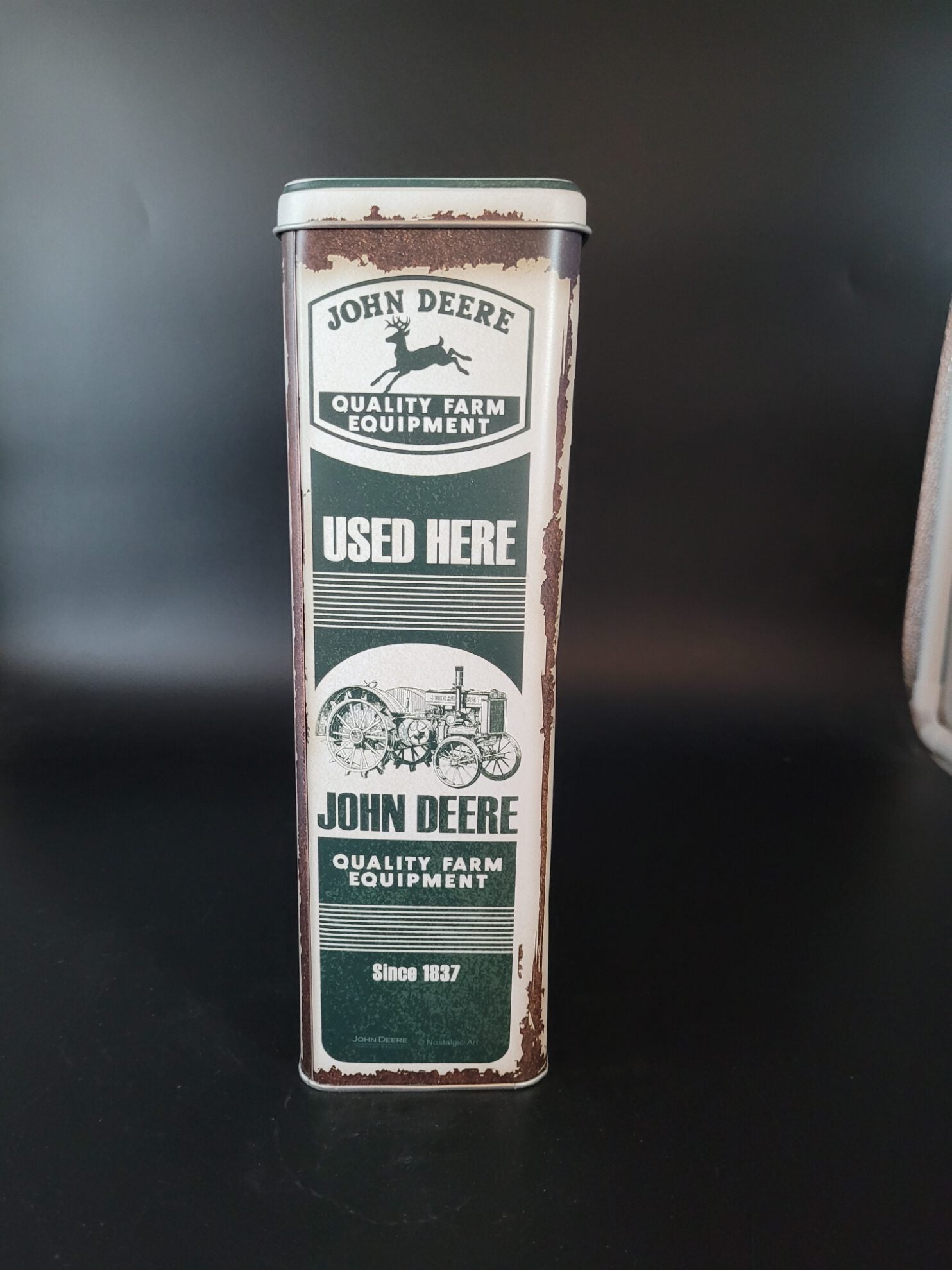 Vorratsdose Blechdose XL John Deere Quality Farm Equipement used hier 4L (Nostalgic Art)