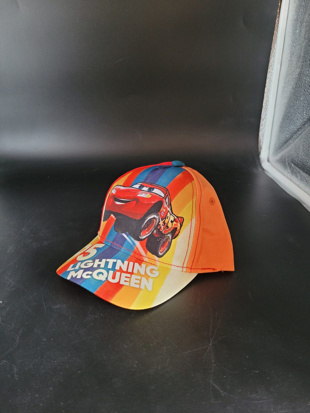 Kinder Kappe  Cap – Cars 95 Lightning McQueen Größe 52 verstellbar