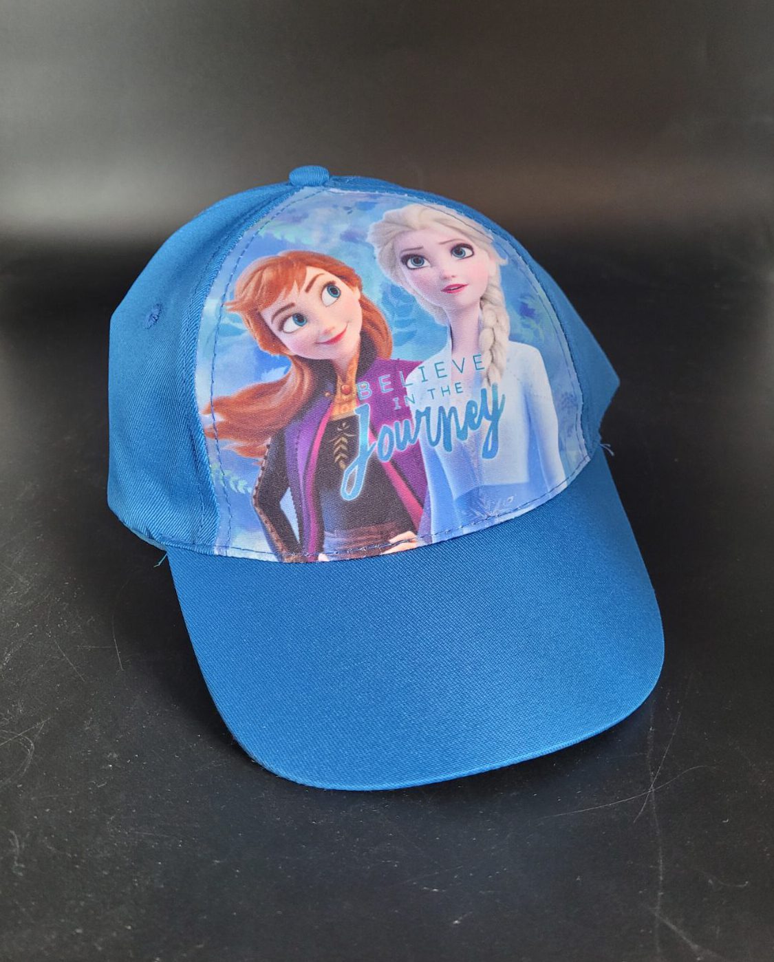 Kinder Kappe  Cap – Eiskönigin Frozen Anna und Elsa Believe in the journey Größe 50 verstellbar