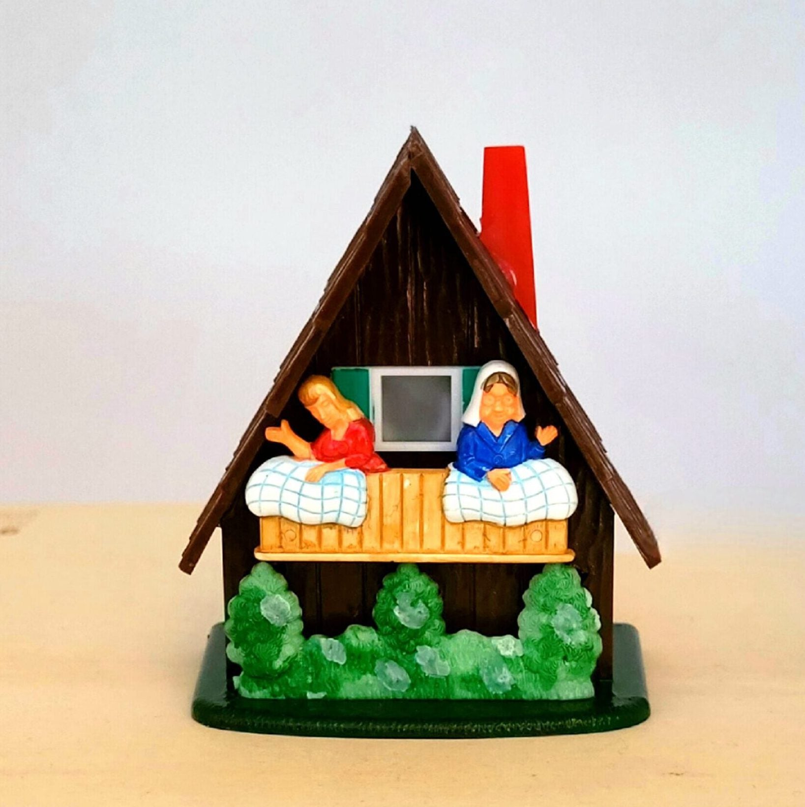 Bildbetrachter TV - Märchenhaus Frau Holle Klick-Fernseher Mini-Dia Betrachter Gucki Nostalgie