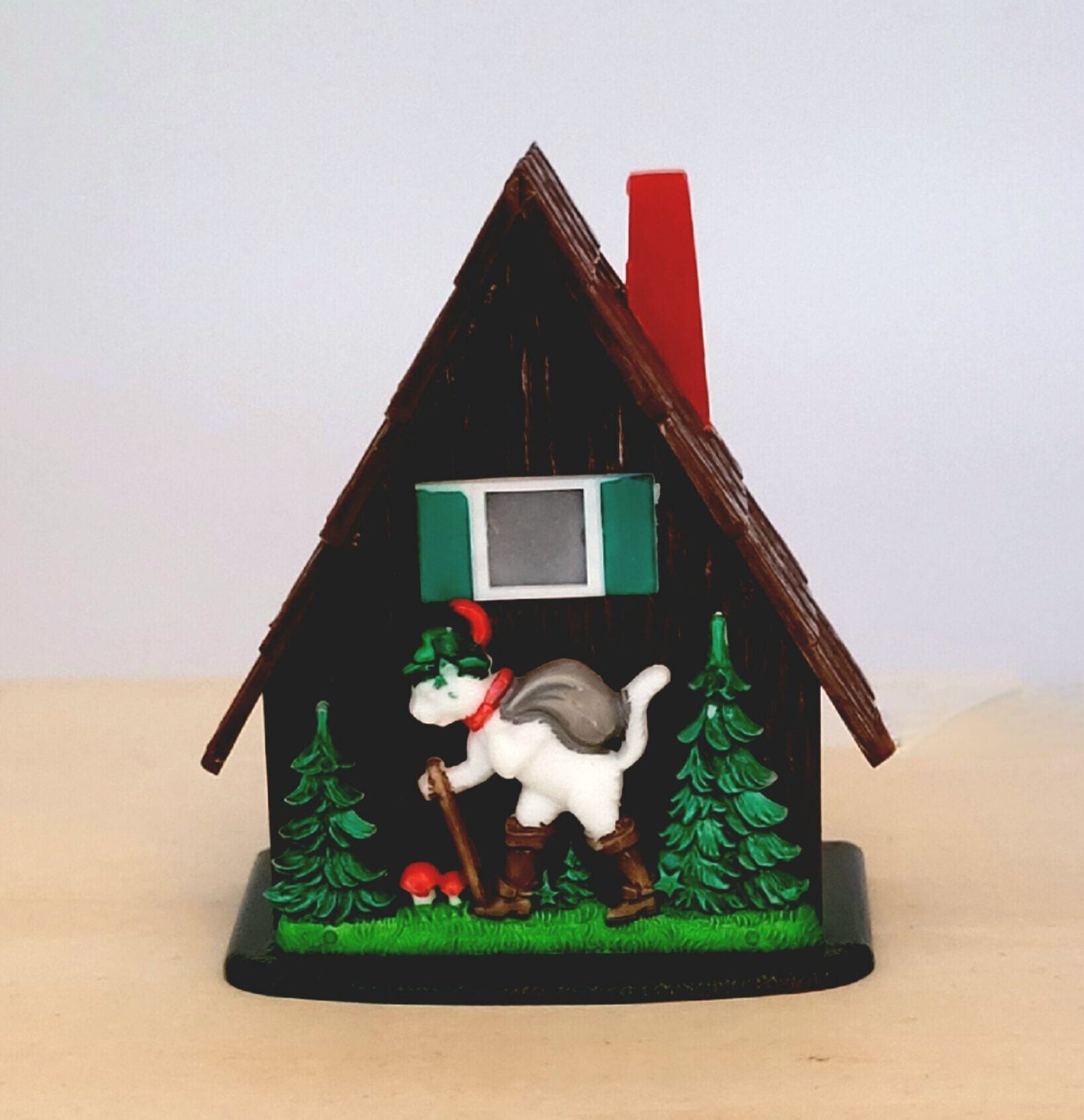 Bildbetrachter TV - Märchenhaus Der gestiefelte Kater Klick-Fernseher Mini-Dia Betrachter Gucki Nostalgie