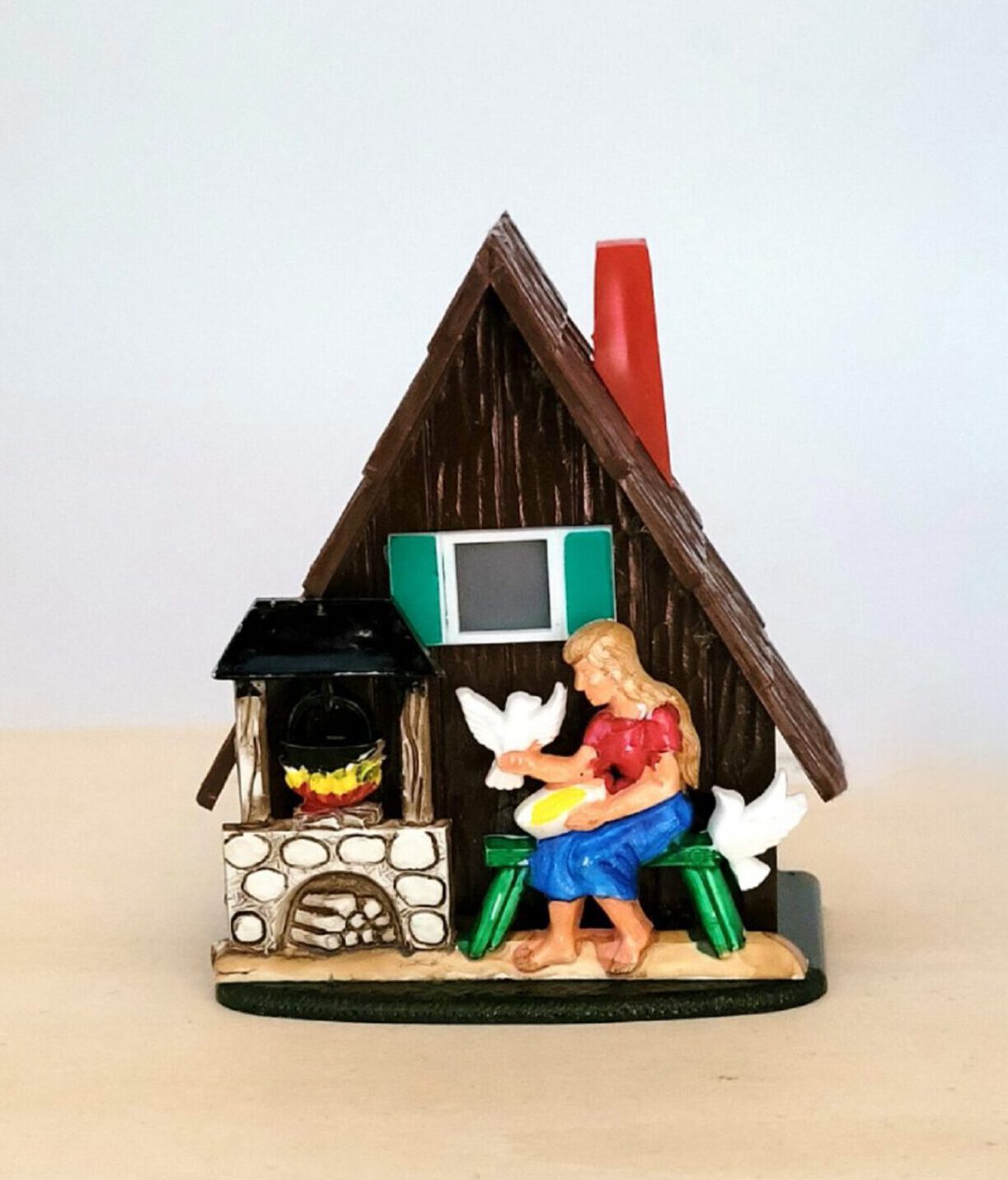 Bildbetrachter TV - Märchenhaus Aschenputtel Klick-Fernseher Mini-Dia Betrachter Gucki Nostalgie