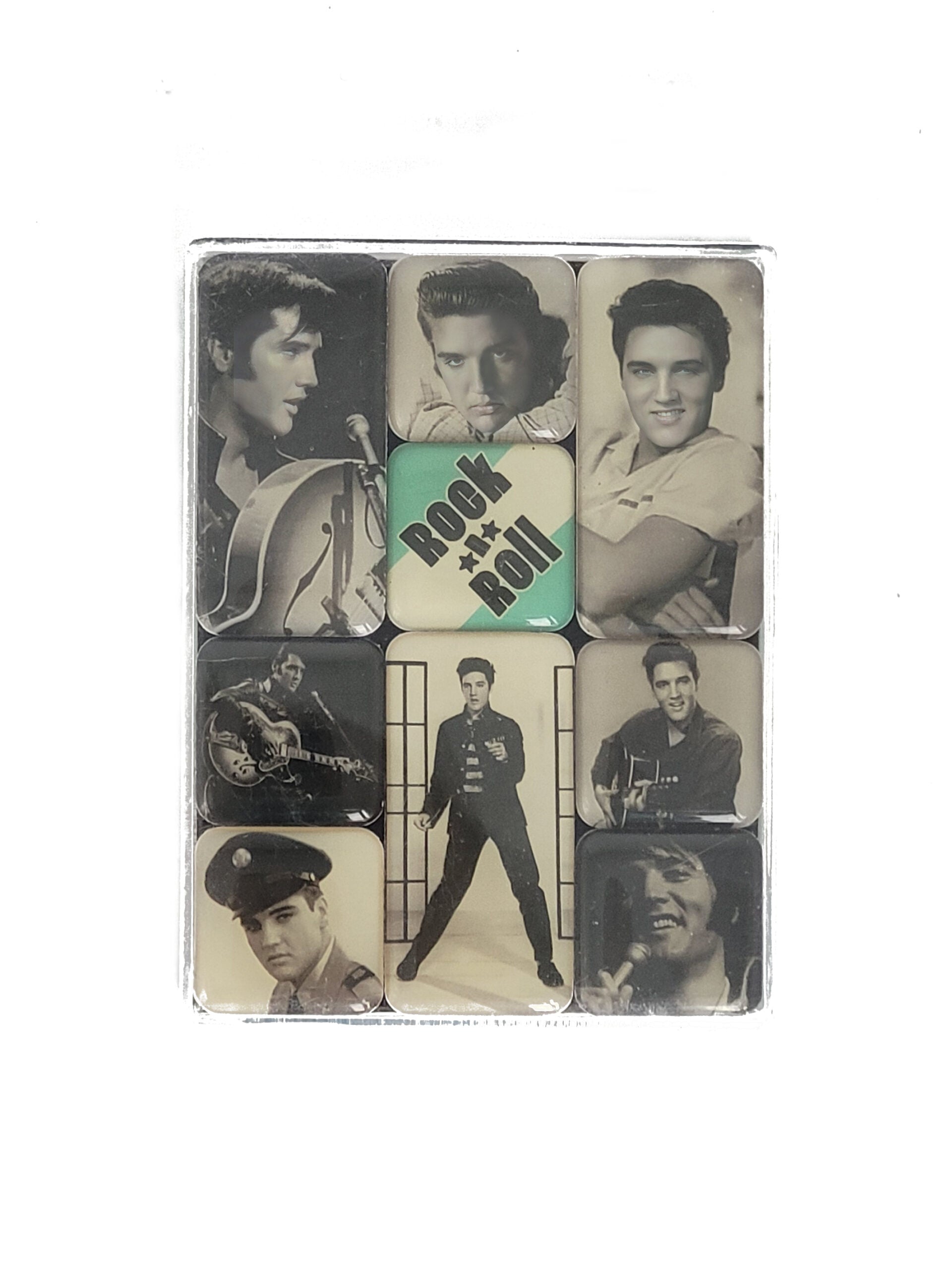 Magnet Set "Elvis Presley - Rock'n Roll" Set 9-teilig (Nostalgic Art)