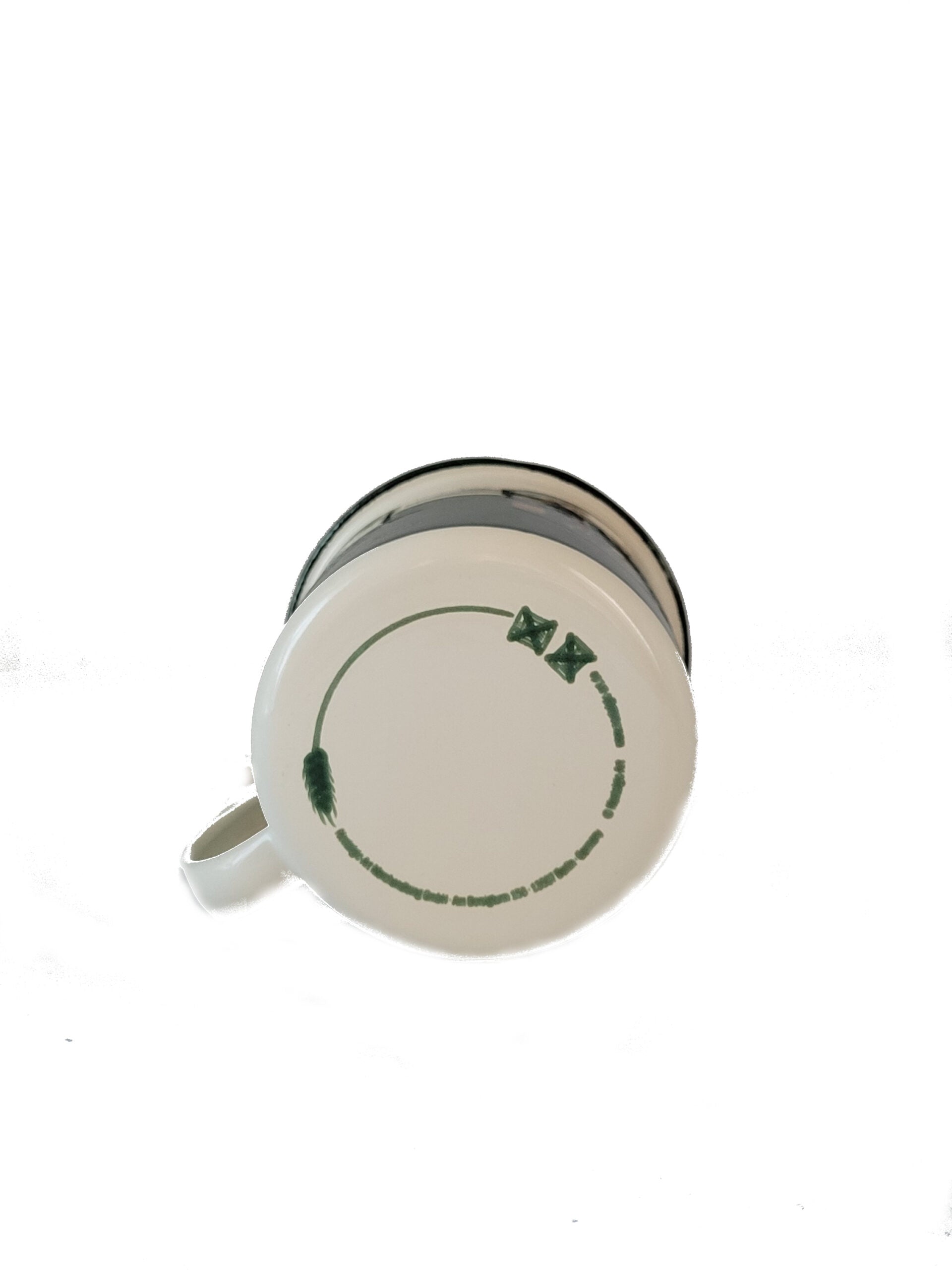 Emaille Becher John Deere - Quality Farm Equipement 0,36 l (Nostalgic Art)