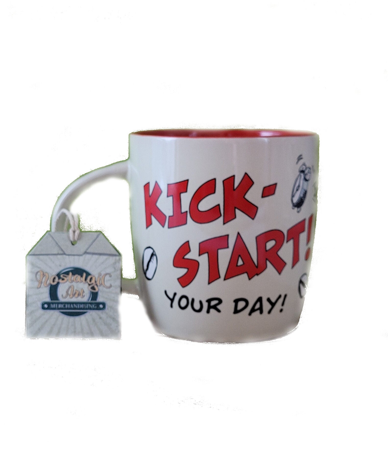 Tasse MOTOmania - Kick-Start your Day (Nostalgic Art)