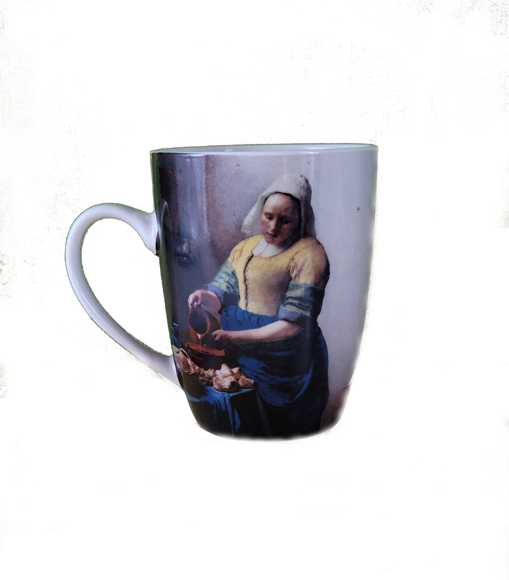 Tasse Johannes Vermeer - Die Magd mit dem Milchkrug (310 ml)