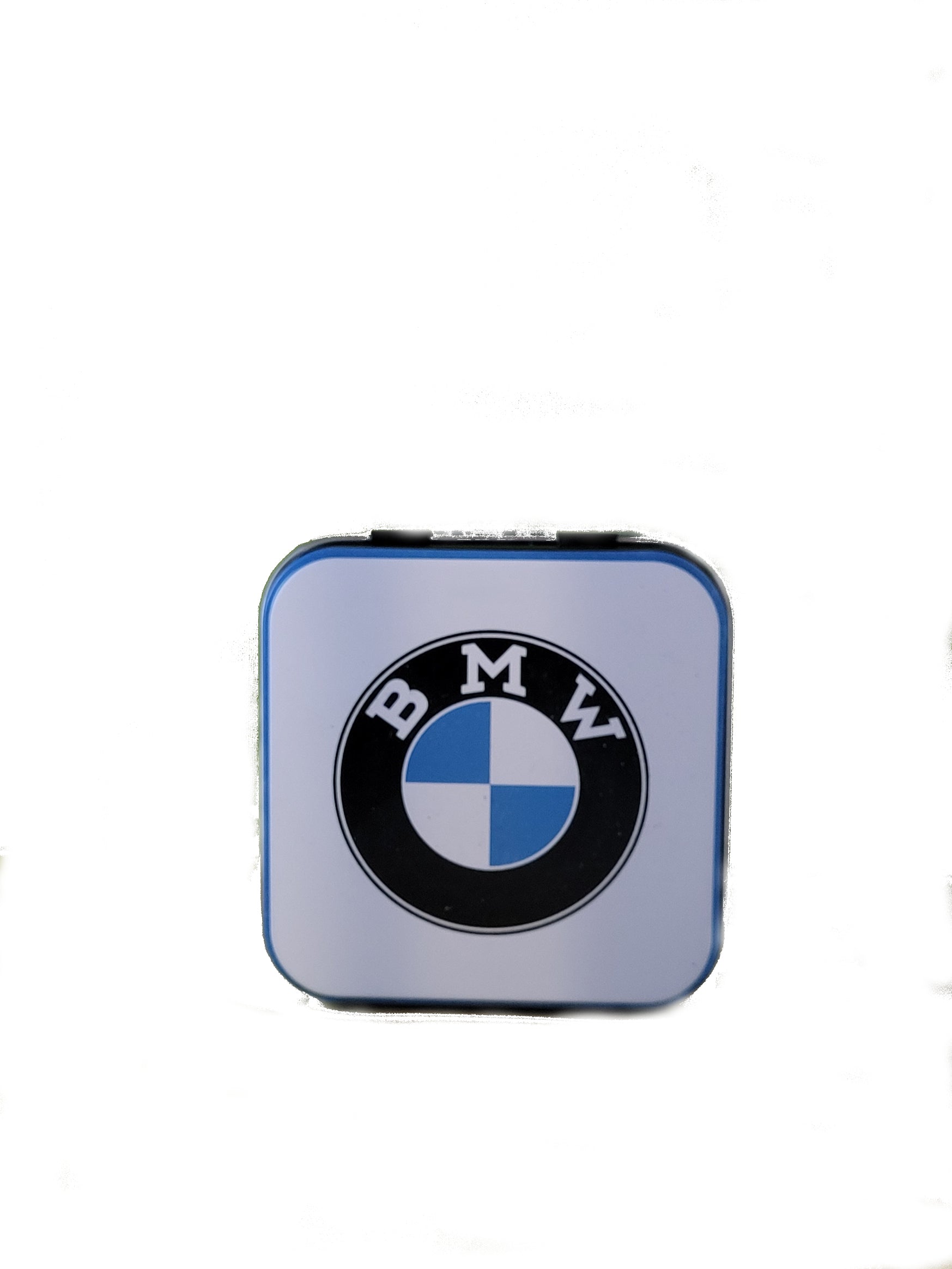 Teedose mit Scharnierdeckel Motiv BMW - Garage 100 g (Nostalgic Art)