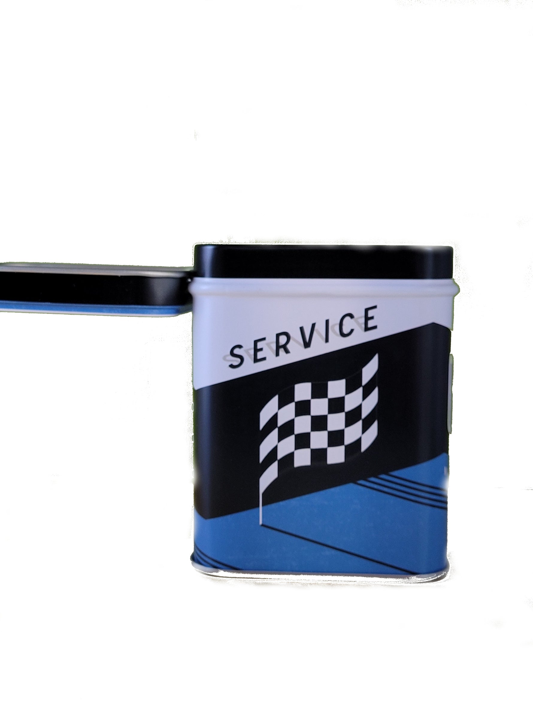 Teedose mit Scharnierdeckel Motiv BMW - Garage 100 g (Nostalgic Art)