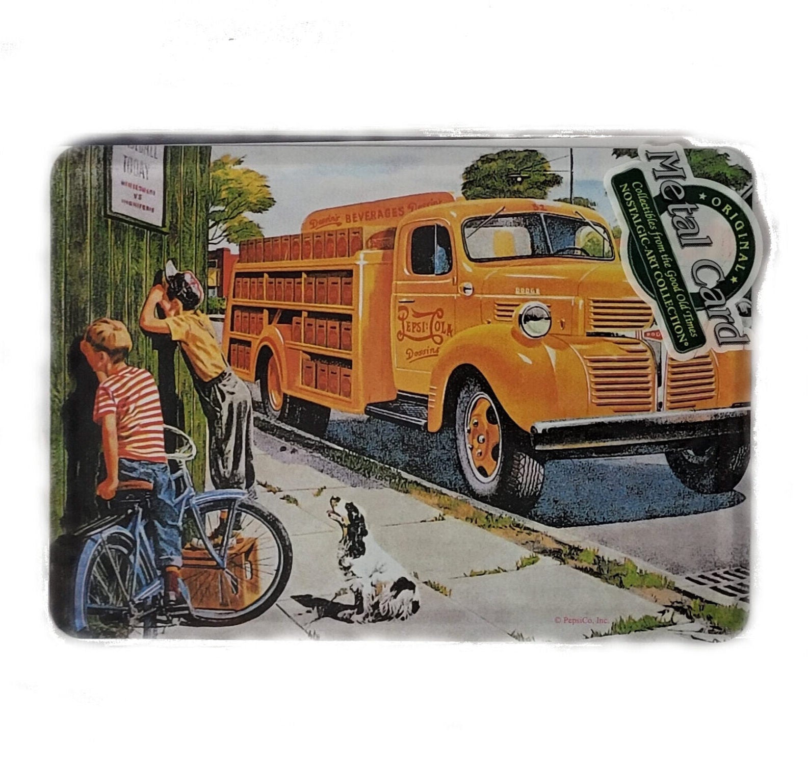 Blechpostkarte Pepsi Cola Truck (Nostalgic Art)