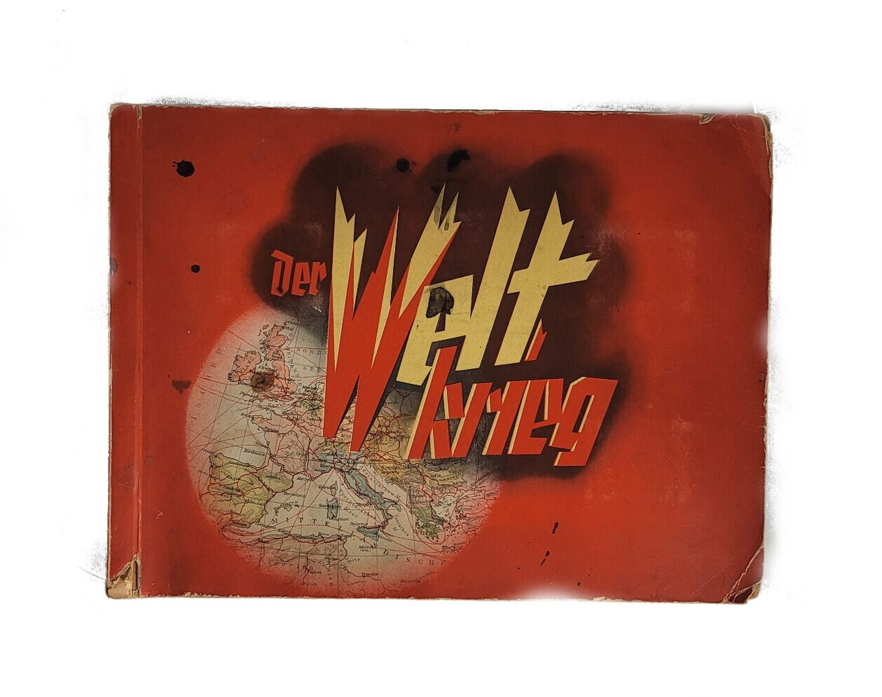 Alben SAMMELBILDERALBUM Der Weltkrieg 1.WK Militär - komplettes Album von 1937
