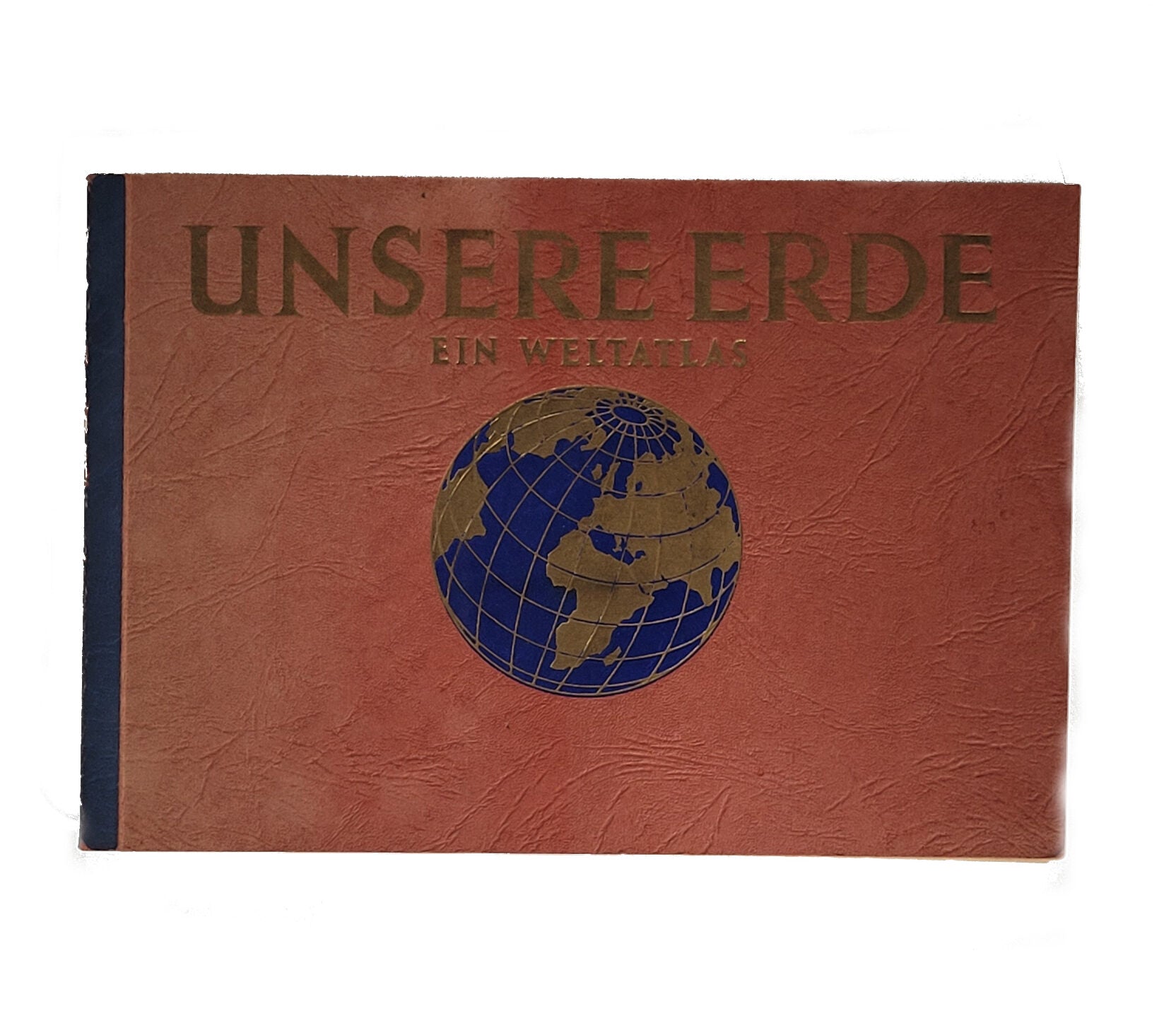Alben SAMMELBILDERALBUM Unsere Erde Ein Weltatlas Geographie - Pflanzen - Tiere Idsteiner Zeitung ca. 1960