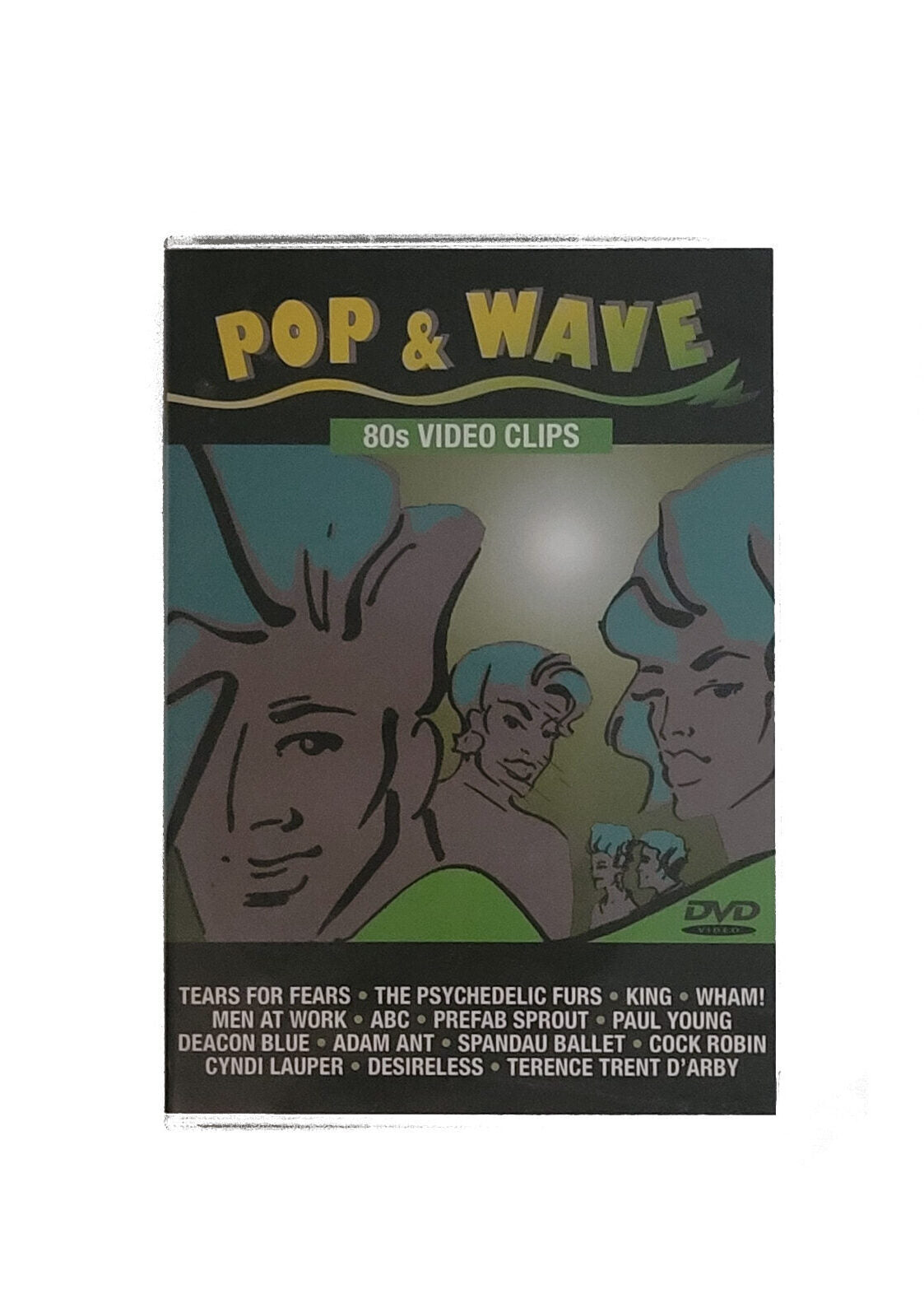DVD MUSIK Pop & Wave "80s Video Clips" (Tears For Fears, Spandau Ballet, Cyndi Lauper, ...) FSK ab 0