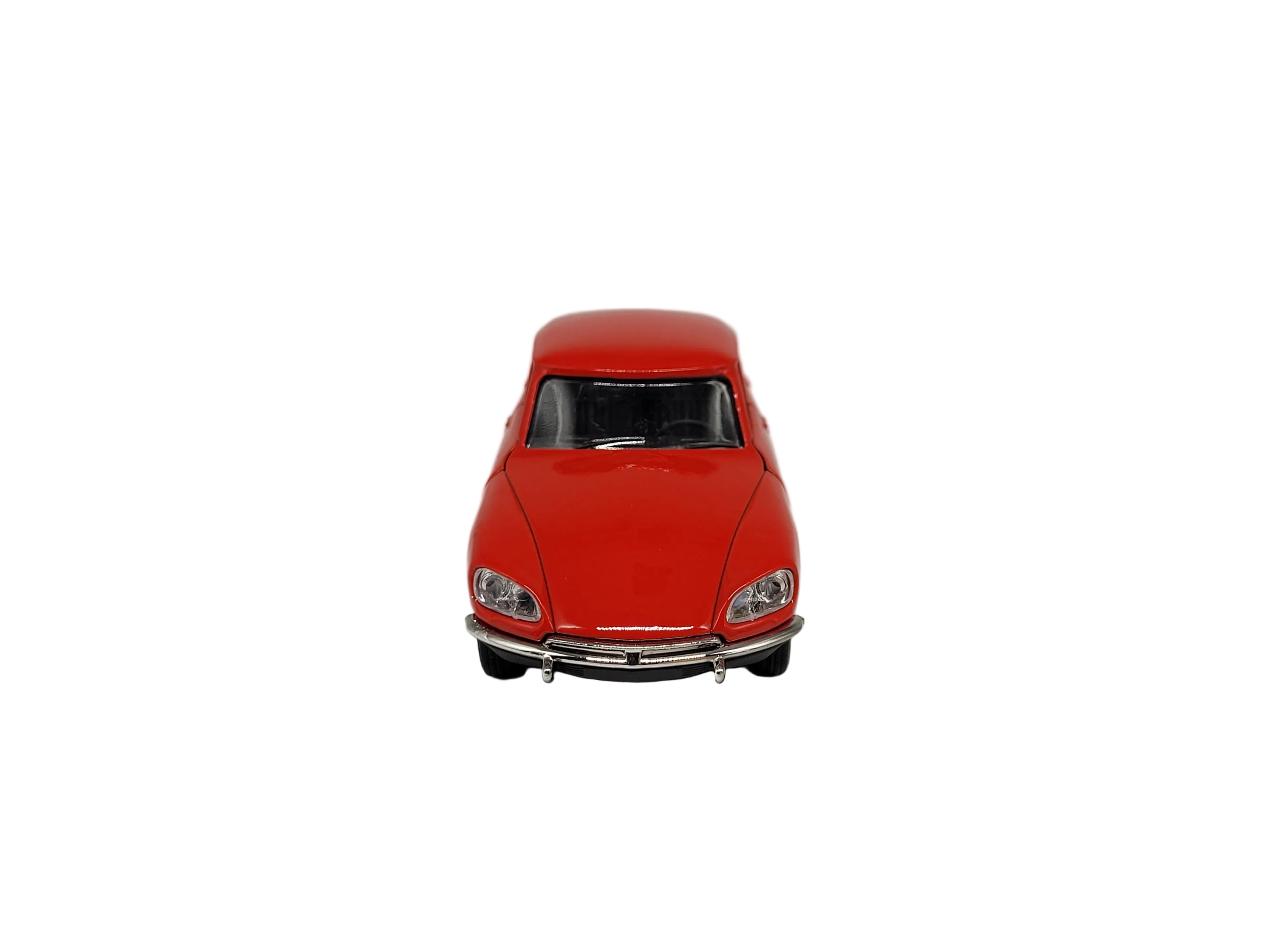 Modellauto Citroen DS 23 - 1973 rot (aus Metall mit Friktionsmotor) 1:34