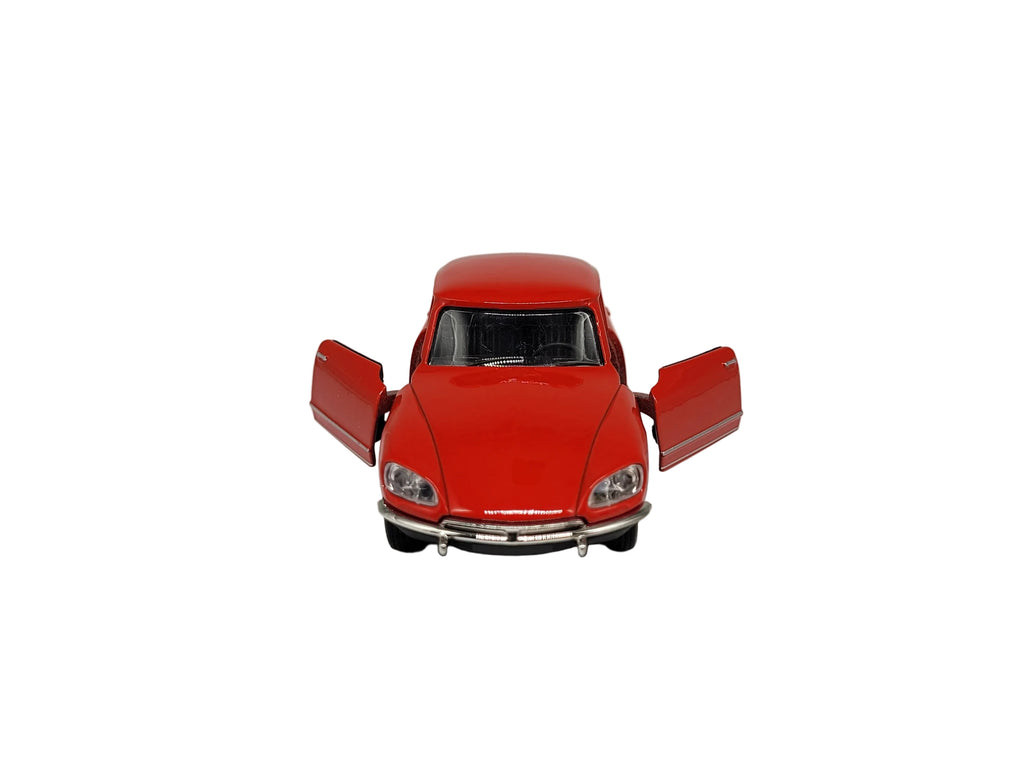 Modellauto Citroen DS 23 - 1973 rot (aus Metall mit Friktionsmotor) 1:34