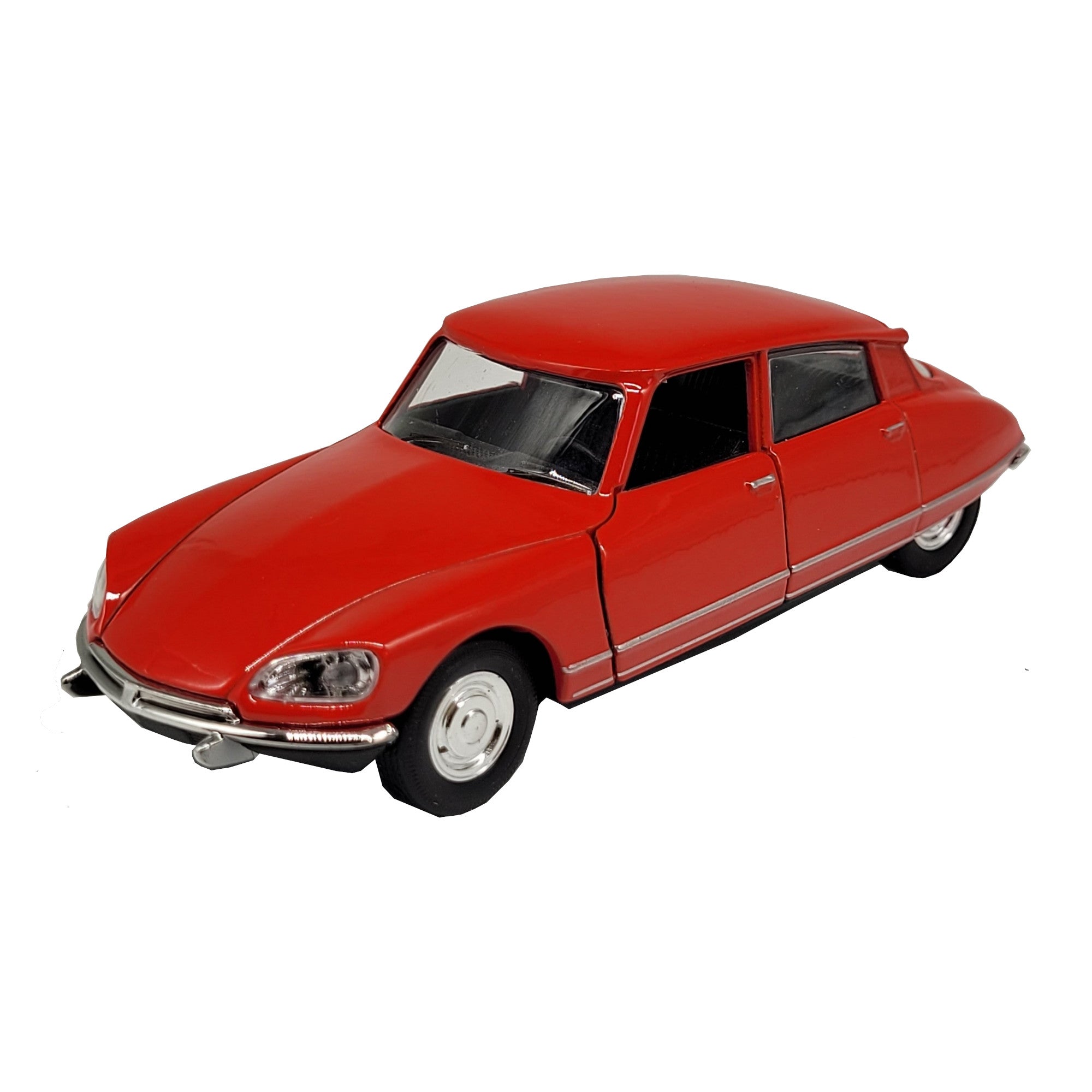 Modellauto Citroen DS 23 - 1973 rot (aus Metall mit Friktionsmotor) 1:34