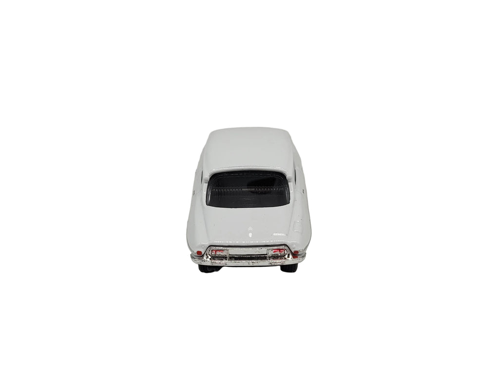 Modellauto Citroen DS 23 - 1973 weiß (aus Metall mit Friktionsmotor) 1:34