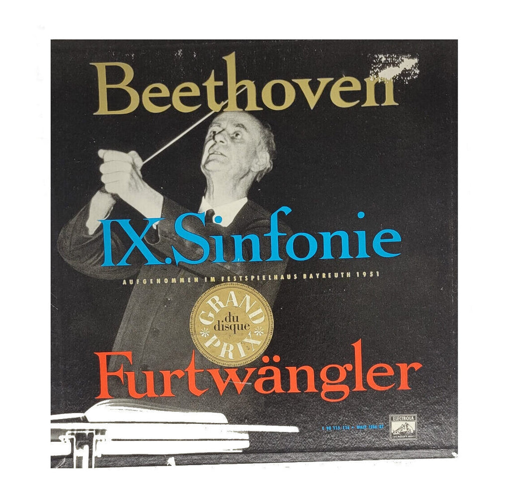 LP Schallplatte Vinyl 2 LP Box Furtwängler - Beethoven IX Sinfonie D-Moll Op. 125 aufgenomen1951