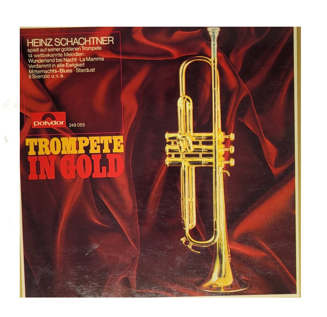 LP Schallplatte Vinyl LP Heinz Schachtner - Trompete in Gold Polydor 1966