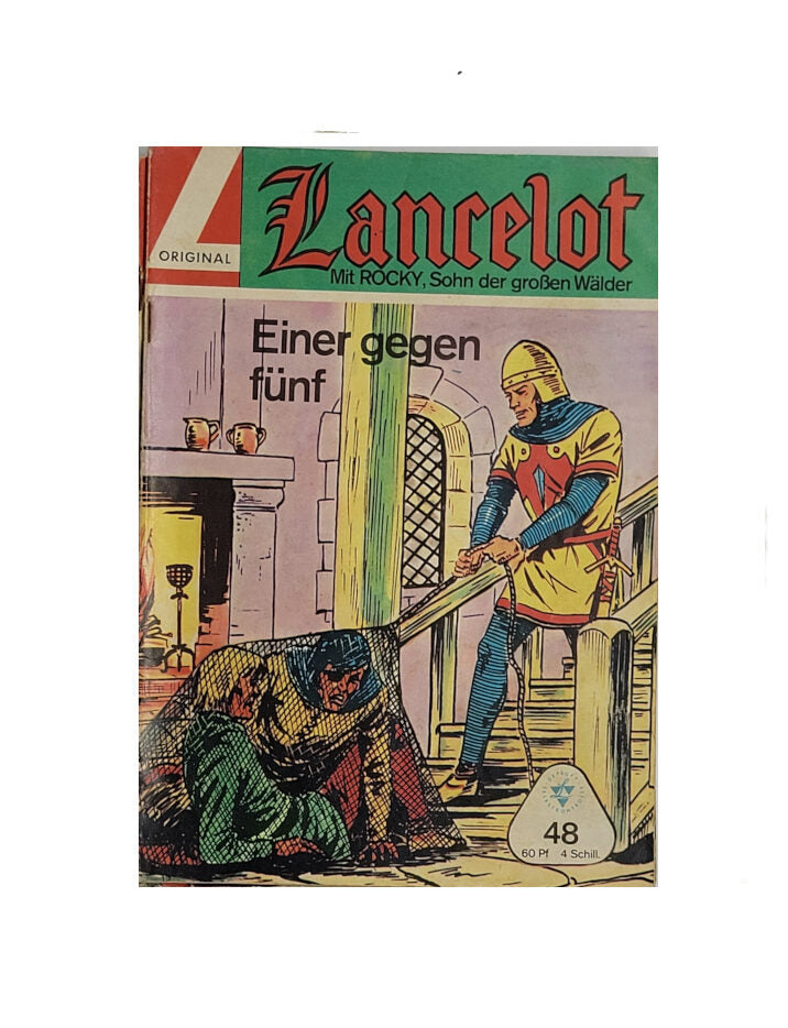 Comic Lancelot Nr. 48 Einer gegen fünf Walter Lehning Verlag 1963 - 1965