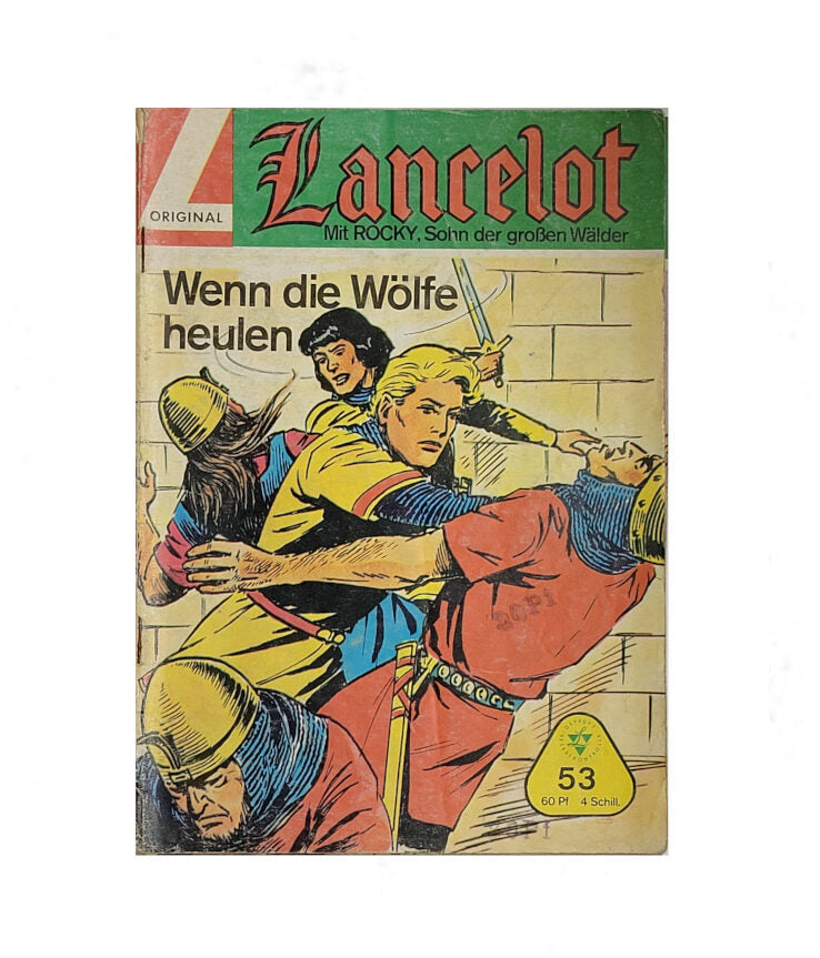 Comic Lancelot Nr. 53 Wenn die Wölfe heulen Walter Lehning Verlag 1963 - 1965