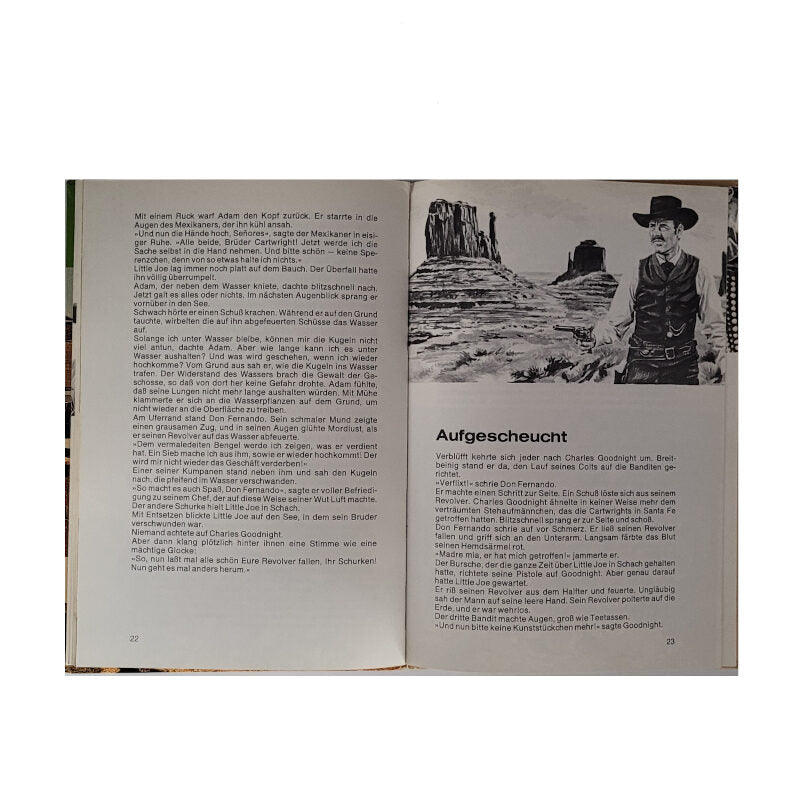 Fernseh-Nostalgie Bonanza - Der geheimnisvolle Viehhändler Band 2 Neuer Tessloff Verlag 1968