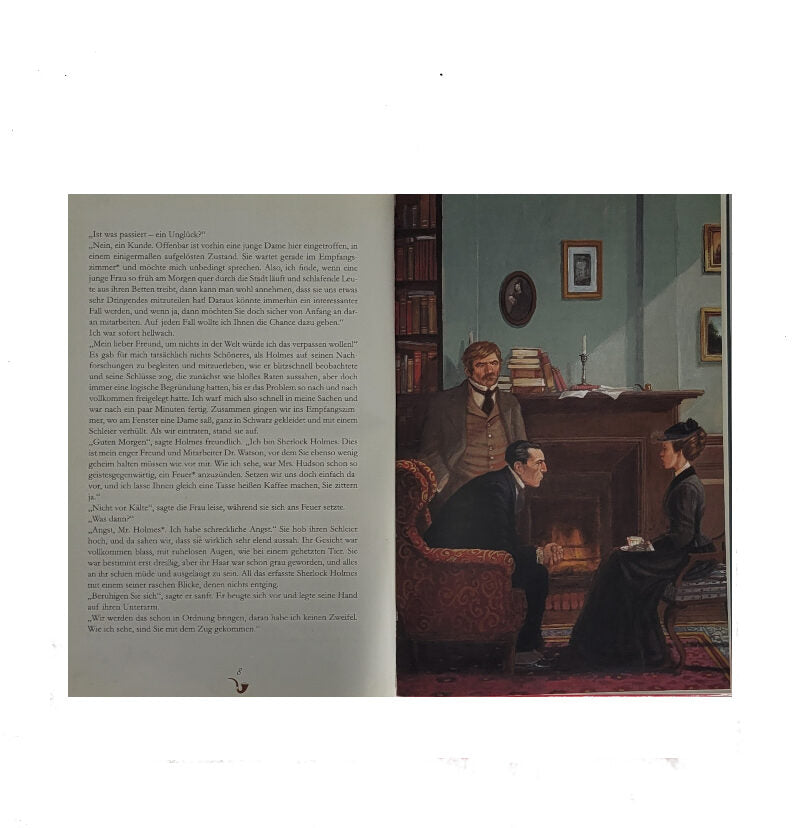 Jugendbuch Arthur Conan Doyle Sherlock Holmes -  Das gefleckte Band  Kinderbuchverlag Wolff