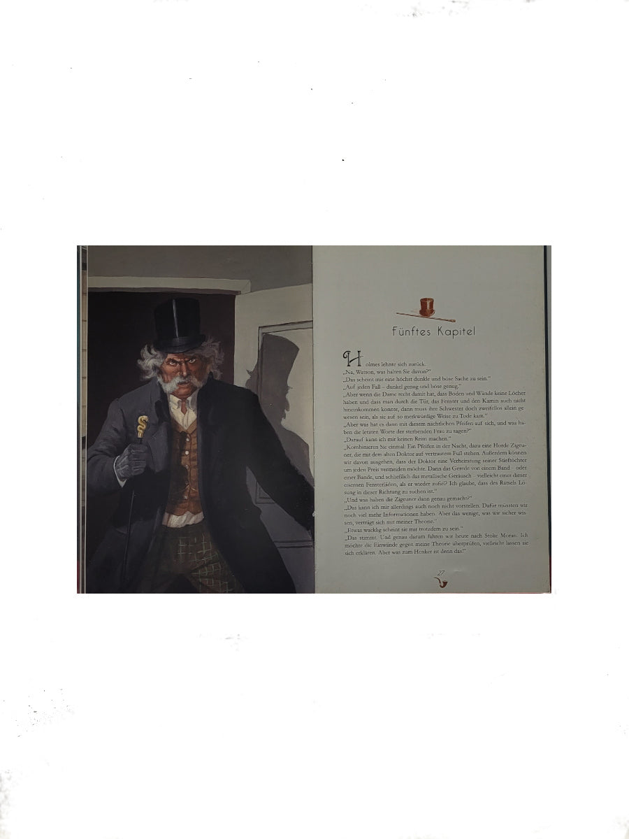 Jugendbuch Arthur Conan Doyle Sherlock Holmes -  Das gefleckte Band  Kinderbuchverlag Wolff