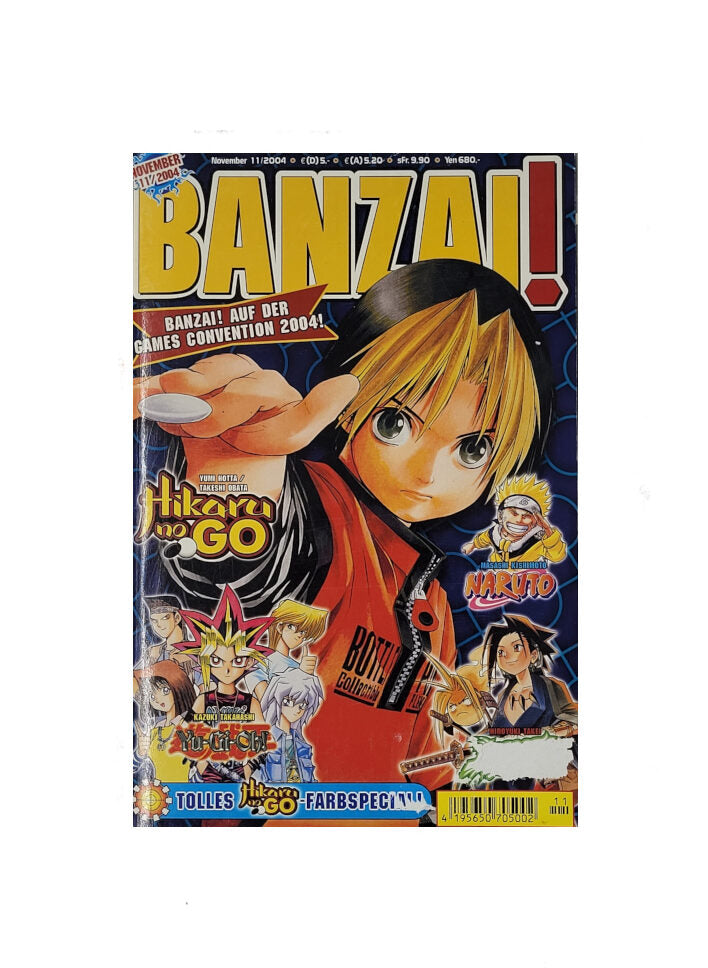 Manga Banzai Manga-Magazin Softcover Carlssen Verlag NR. 11 11/2004