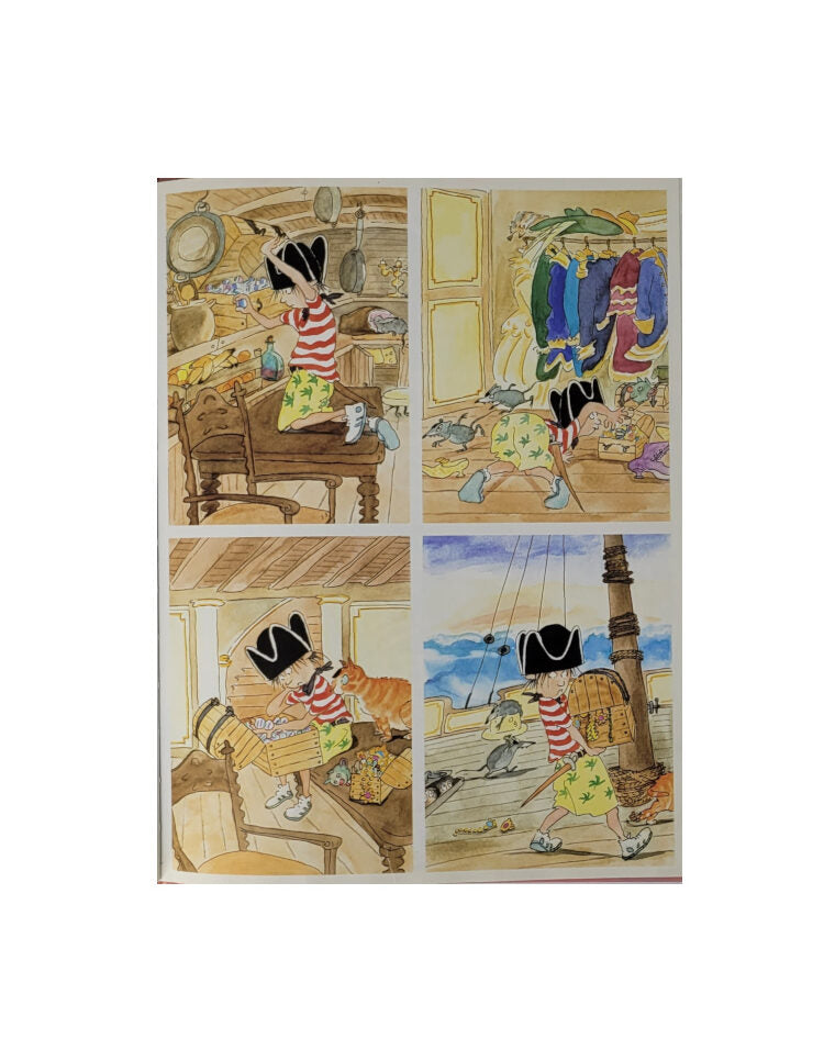 Kinderbuch Kirsten Boie Silke Brix-Henker Der kleine Pirat Oetinger 1992