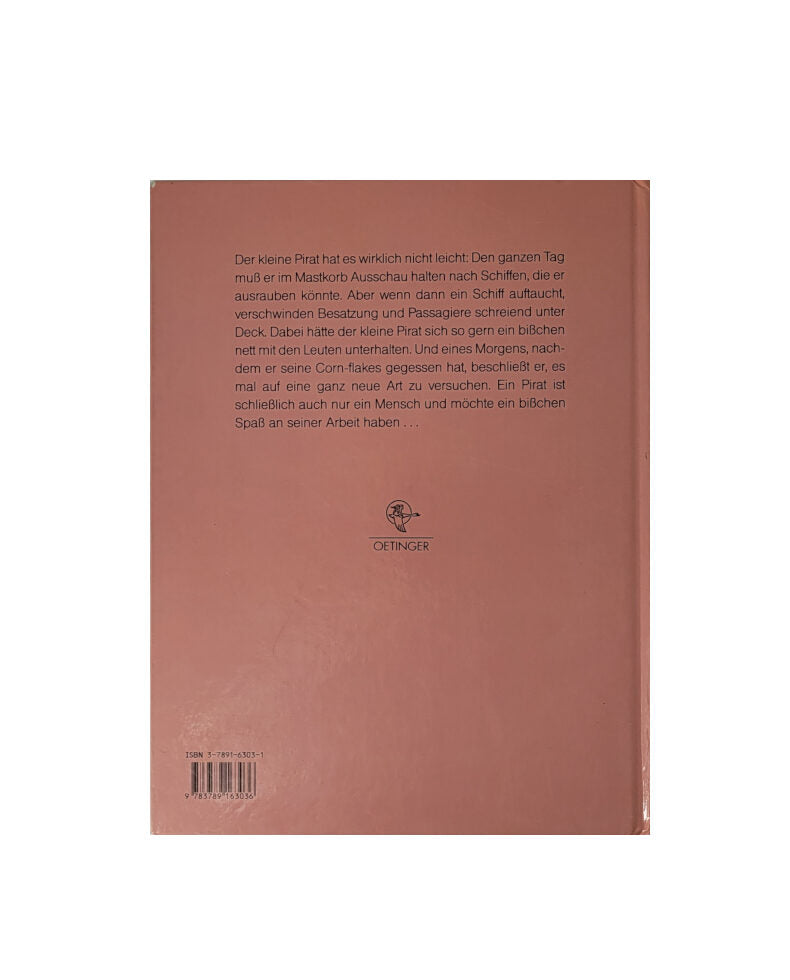 Kinderbuch Kirsten Boie Silke Brix-Henker Der kleine Pirat Oetinger 1992