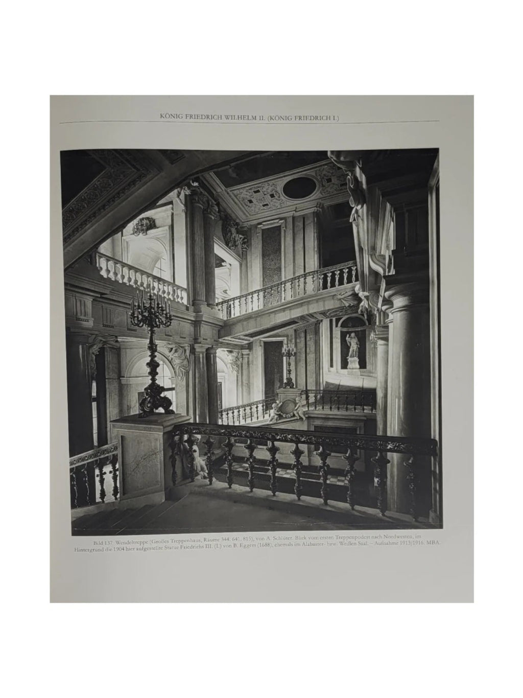 Berlin Albert Geyer - Geschichte des Schlosses zu Berlin.  (1698-1918). 2 Bände  Verlag Nicolai 1992