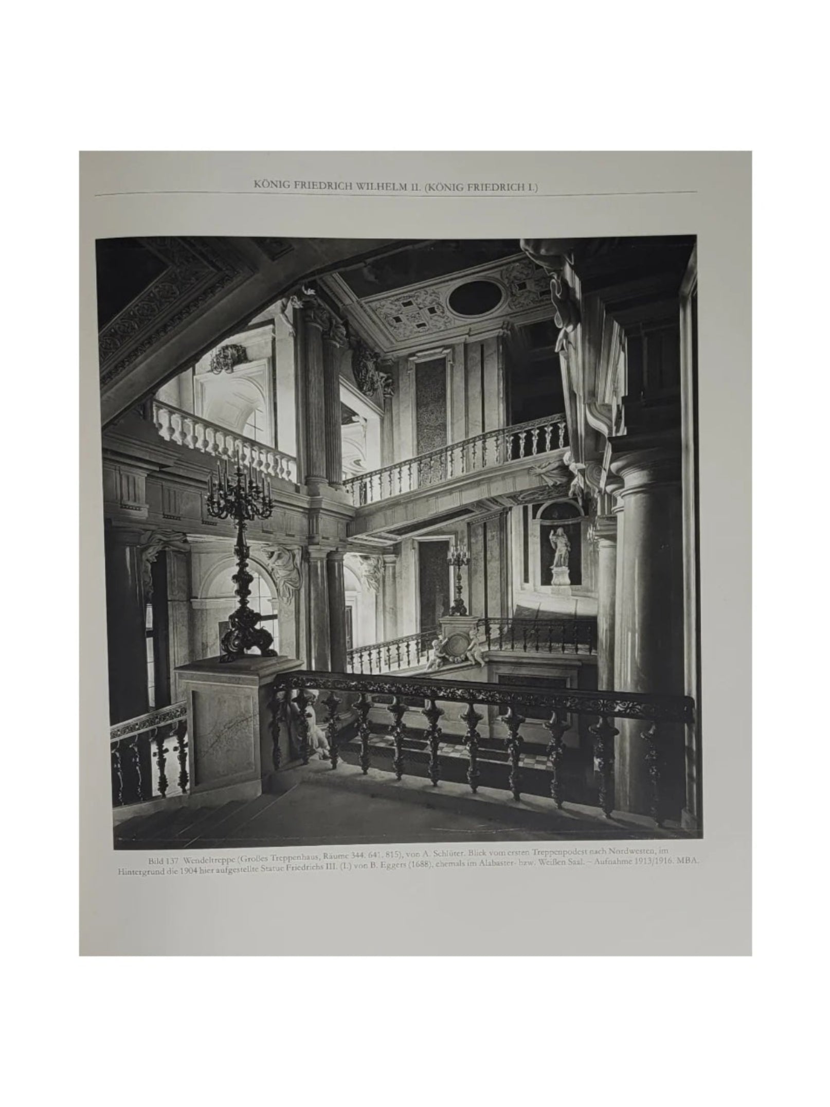Berlin Albert Geyer - Geschichte des Schlosses zu Berlin.  (1698-1918). 2 Bände  Verlag Nicolai 1992