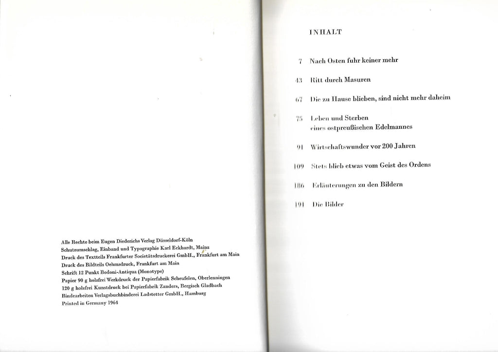 Zeitgeschichte Marion Gräfin Dönhoff Namen die keiner mehr nennt Büchergilde Gutenberg 1964