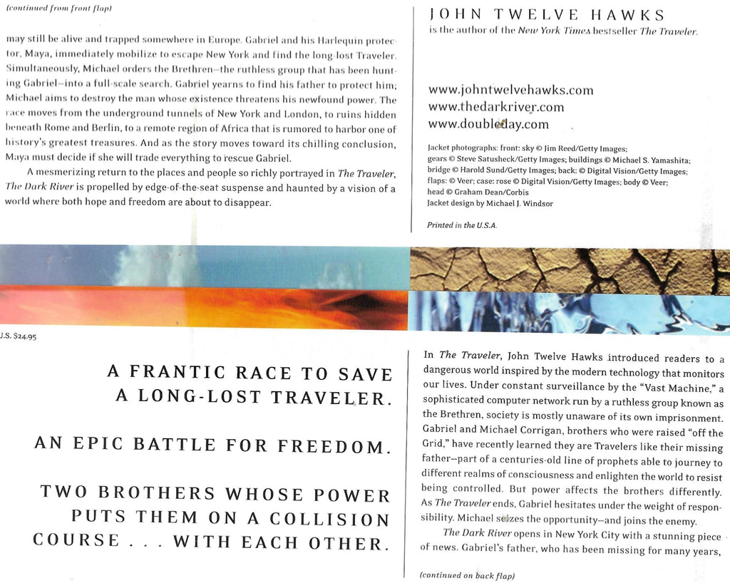 Englisch John Twelve Hawks - The Dark River - Book Two - Doubleday 2007