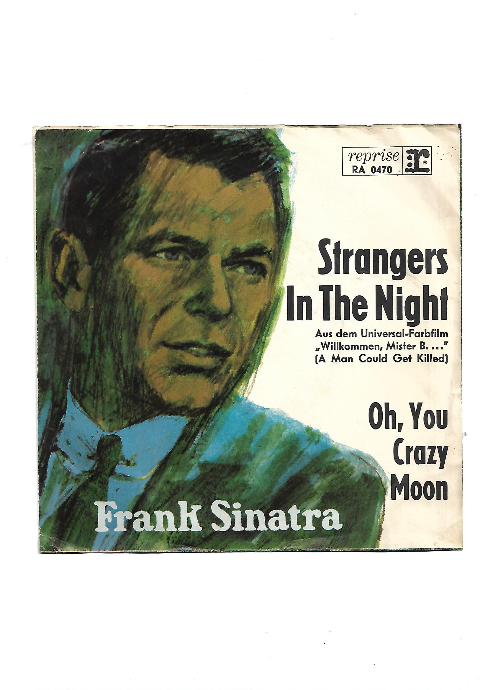 Flohmarkt Vinyl Single Frank Sinatra Strangers in the night Reprise RA 0470
