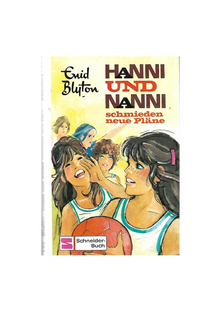 Jugendbuch Enid Blyton Hanni und Nanni schmieden neue Pläne Schneider-Buch 1966