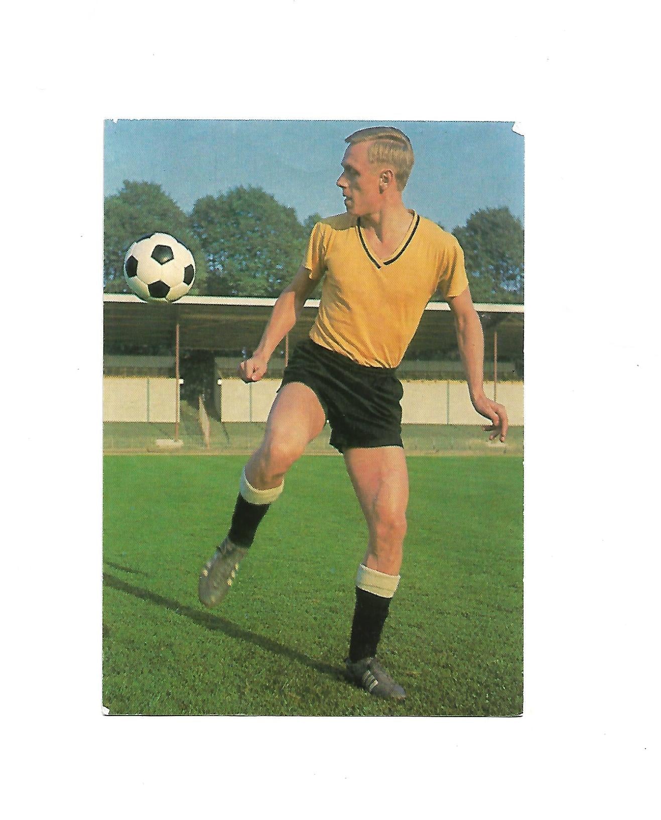 Fußball Sammelbild Siegfried Held Aral Postkarte 1966