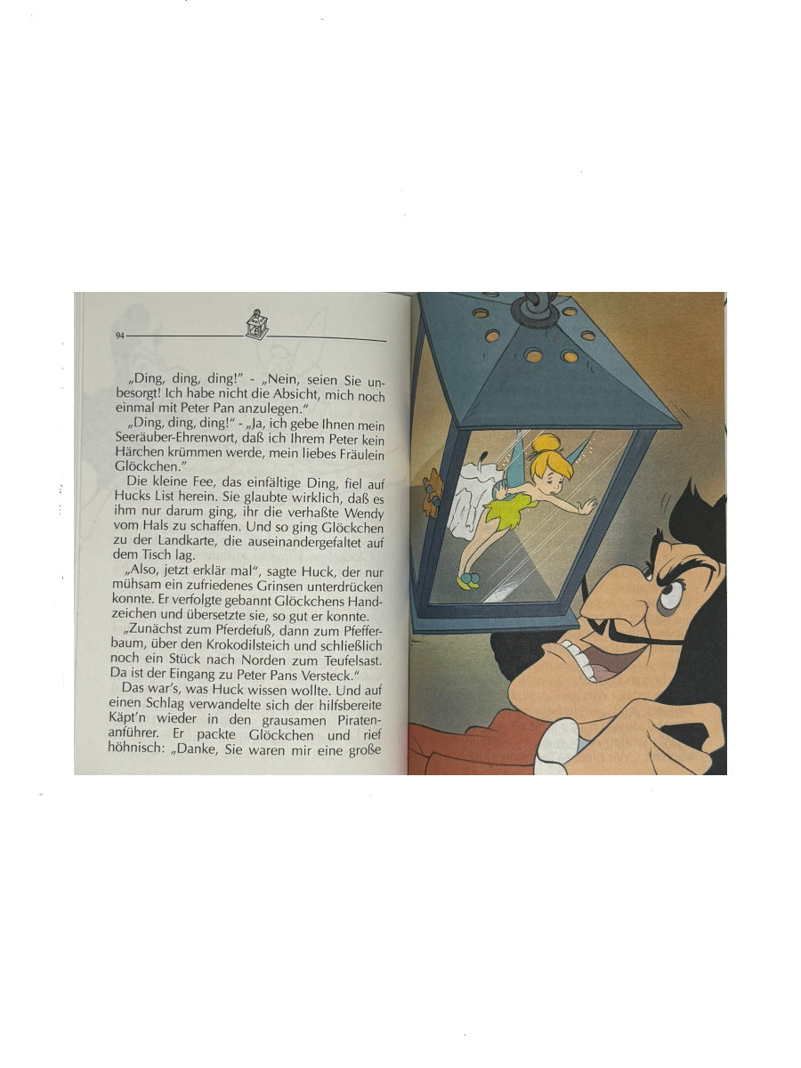 Kinderbuch Micky's Junior-Buchclub Walt Disney Peter Pan Horizont Verlag 1992