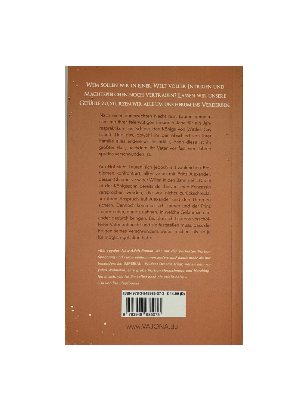 Fantasy Maddie Sage Imperial Band 1 -signiert- Vajona Verlag 2021