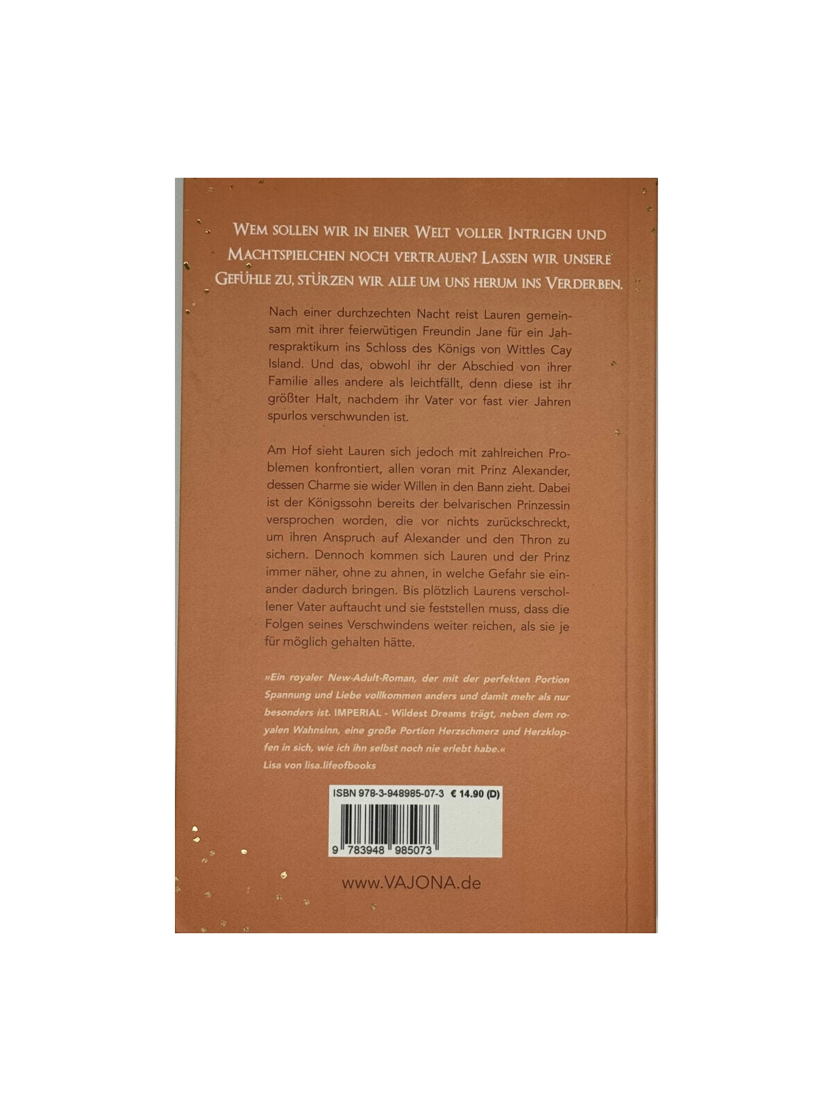 Fantasy Maddie Sage Imperial Band 1 -signiert- Vajona Verlag 2021