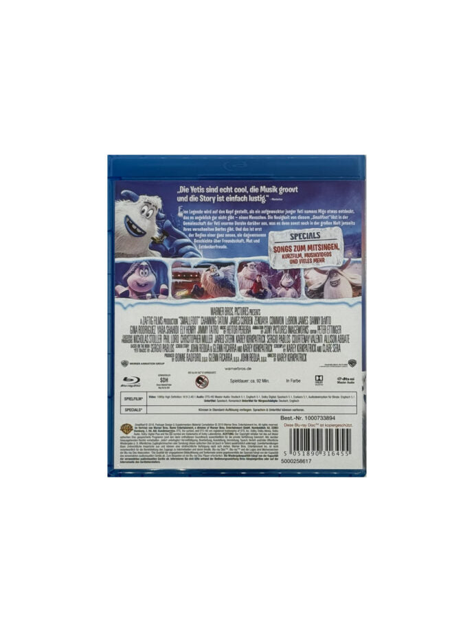 DVD Small Foot - Ein eisigartiges Abenteuer (Blu Ray) FSK ab 0