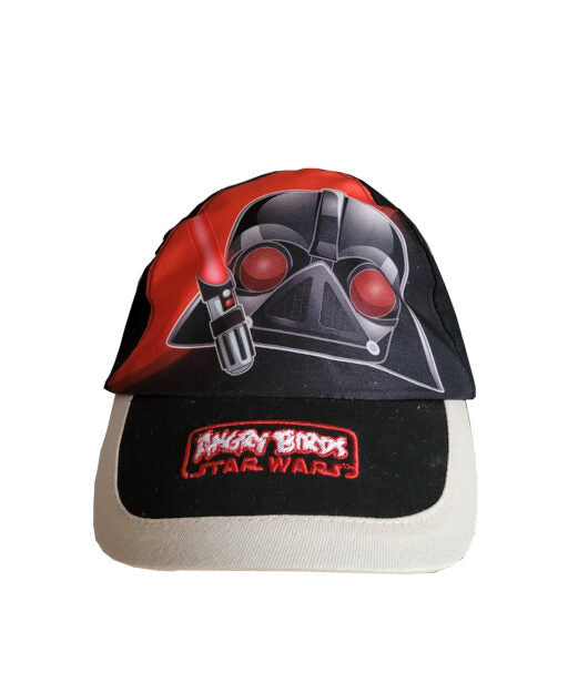 Kinderkappe Angry Birds Darth Vader rot/schwarz aus Baumwolle