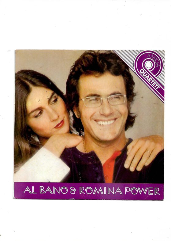 Flohmarkt Vinyl Single Al Bano & Romina Power - Felicita Amiga Quartett 1983 A - felicita/sharazan B -che angelo sei / tu soktanto tu