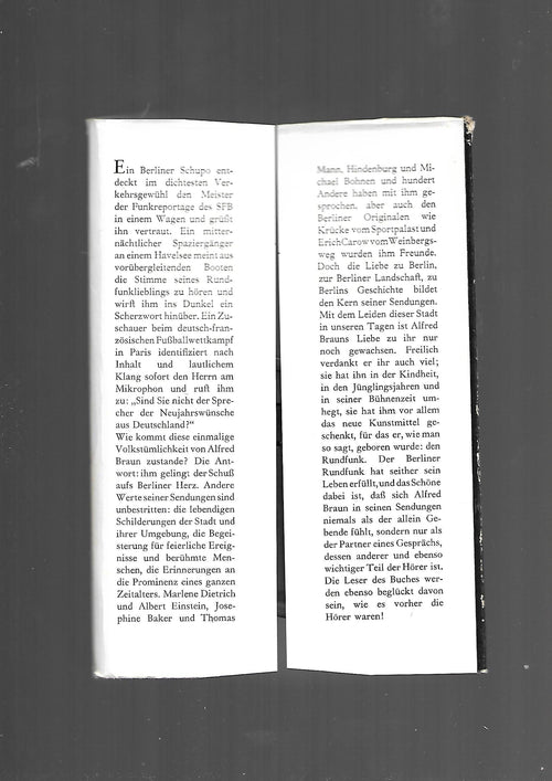 Berlin Alfred Braun Der Spreekieker Lettner-Verlag Berlin 1966