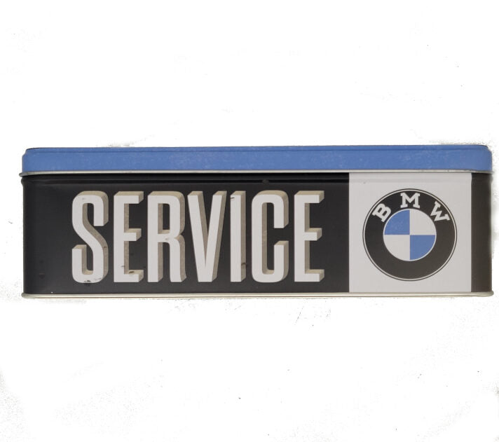 Vorratsdose Blechdose flach BMW - Service 2,5 L (Nostalgic Art)