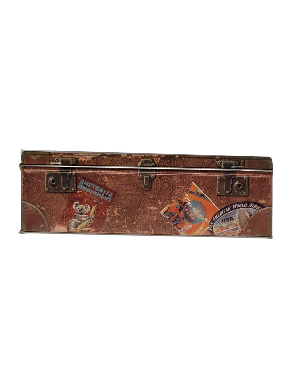 Vorratsdose Blechdose flach Pan Am - Travel Stickers 2,5 L (Nostalgic Art)