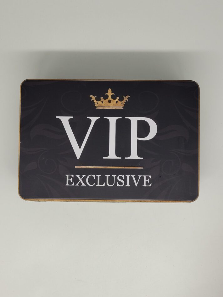 Vorratsdose Blechdose flach VIP Exclusive 2,5 L (Nostalgic Art)
