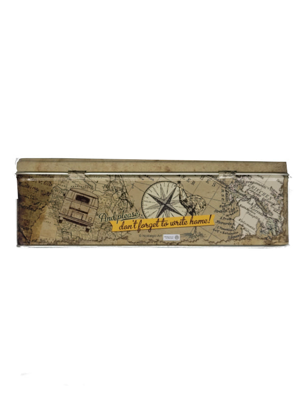 Vorratsdose Blechdose flach VW Bulli Get lost 2,5 L (Nostalgic Art)